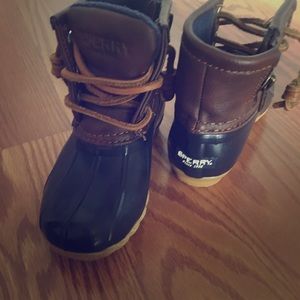 Sperry Rain boots toodlers